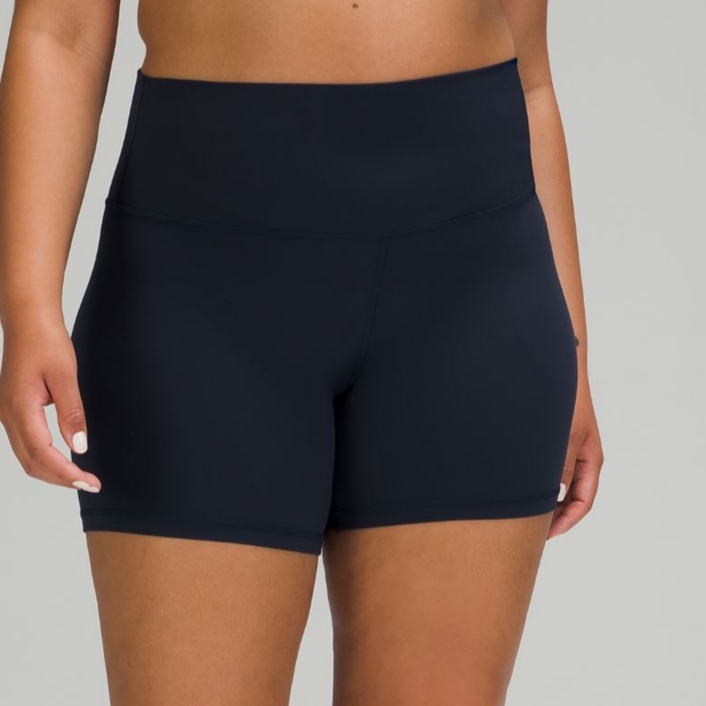 NWT 🍋 Lululemon True Navy Align High arise Short 6” Size 4